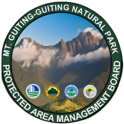 Mt. Guiting-guiting Natural Park Protected Area Management Board logo